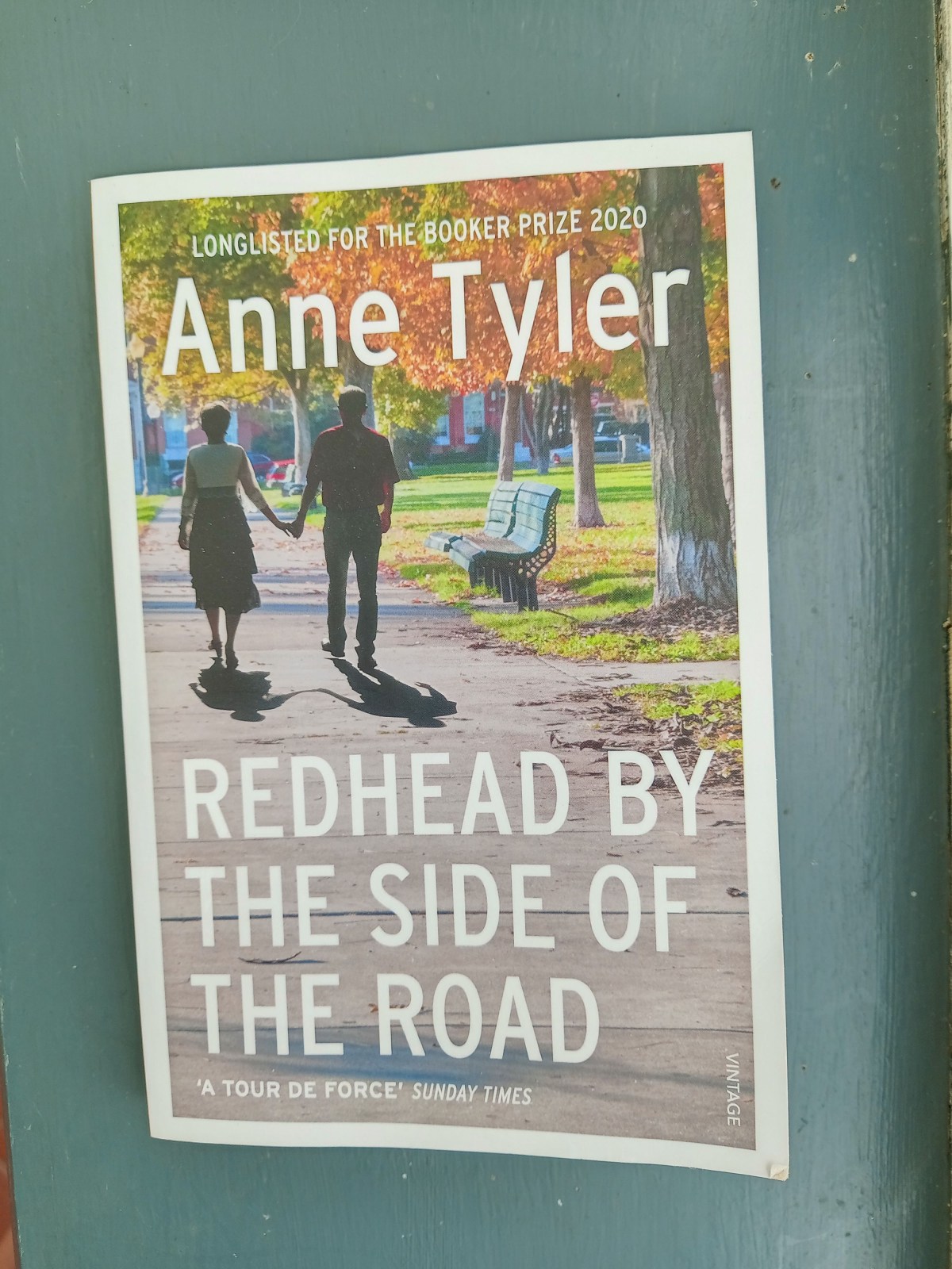 Giving and receiving books is exposing your heart	          Redhead by the Side of the Road by Anne&nbsp;Tyler